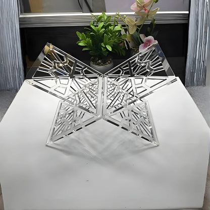 Acrylic Quran Stand white rectangular