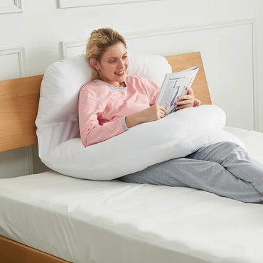 Adam Home U Shaped Full Body Pregnancy Pillow for Total Maternity Support