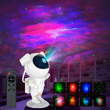 Astronaut Galaxy Light Projector With Remote Control and Timer