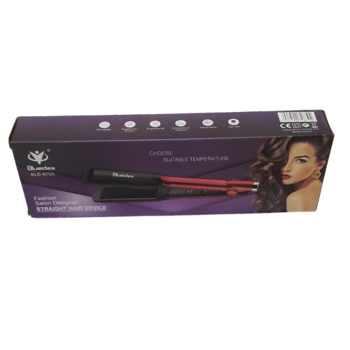 BLD-870A Hair Straightener – Adjustable Temperature Salon Styling Tool