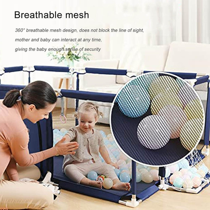 Baby Playpen – Cloth Game Fence Tent for Toddlers & Infants | Indoor/Outdoor Safety Play Yard & Ball Pool...