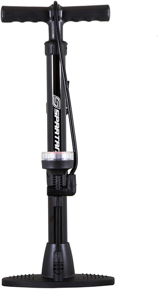 Bicycle Pump | Portable High-Pressure Floor Air Pump with Gauge