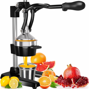 Cast Iron Citrus Juicer | Commercial Grade Manual Hand Press