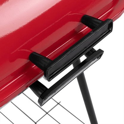Chamdel 18" Square Charcoal BBQ Grill – 300 sq.in Cooking Area & Stainless Steel Legs..