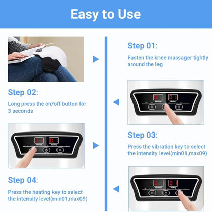 Cordless Knee Massager with 9-Level Heat 5