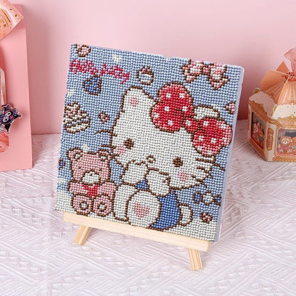 5D Cute Diamond Painting Kits for Kids 4 PCS 