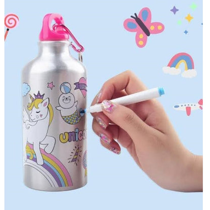 DIY Water Bottle Kids, Decorate Your Own Travel Bottles5