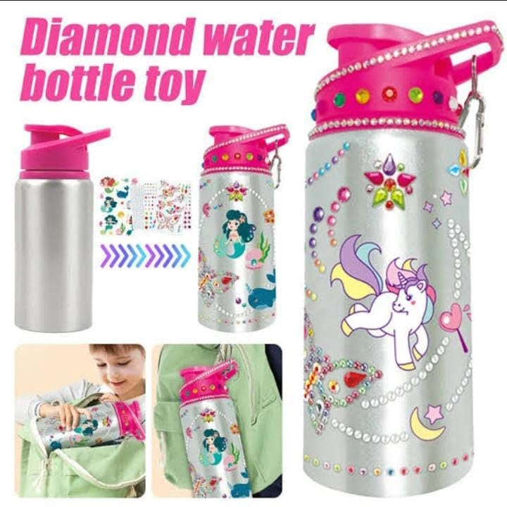 DIY Water Bottle Kids, Decorate Your Own Travel Bottles9