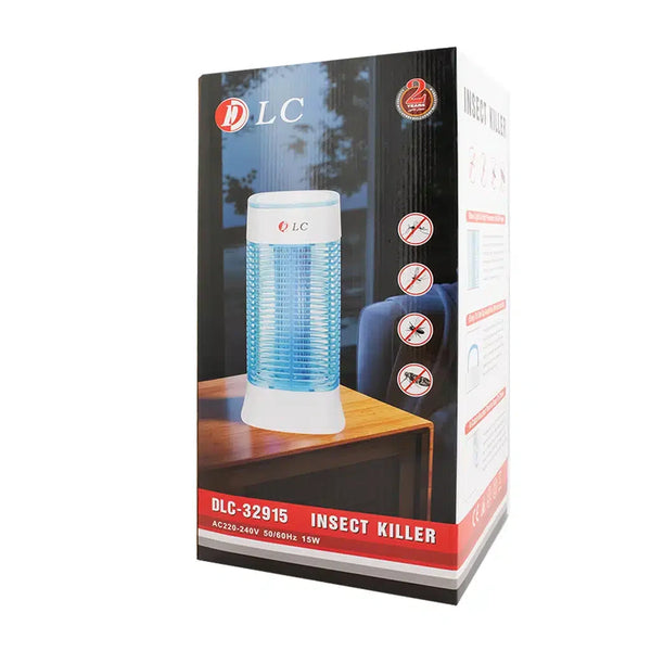 DLC QLC 32915-DLC Electric Insect Killer – 15W Bug Zapper, AC 220-240V