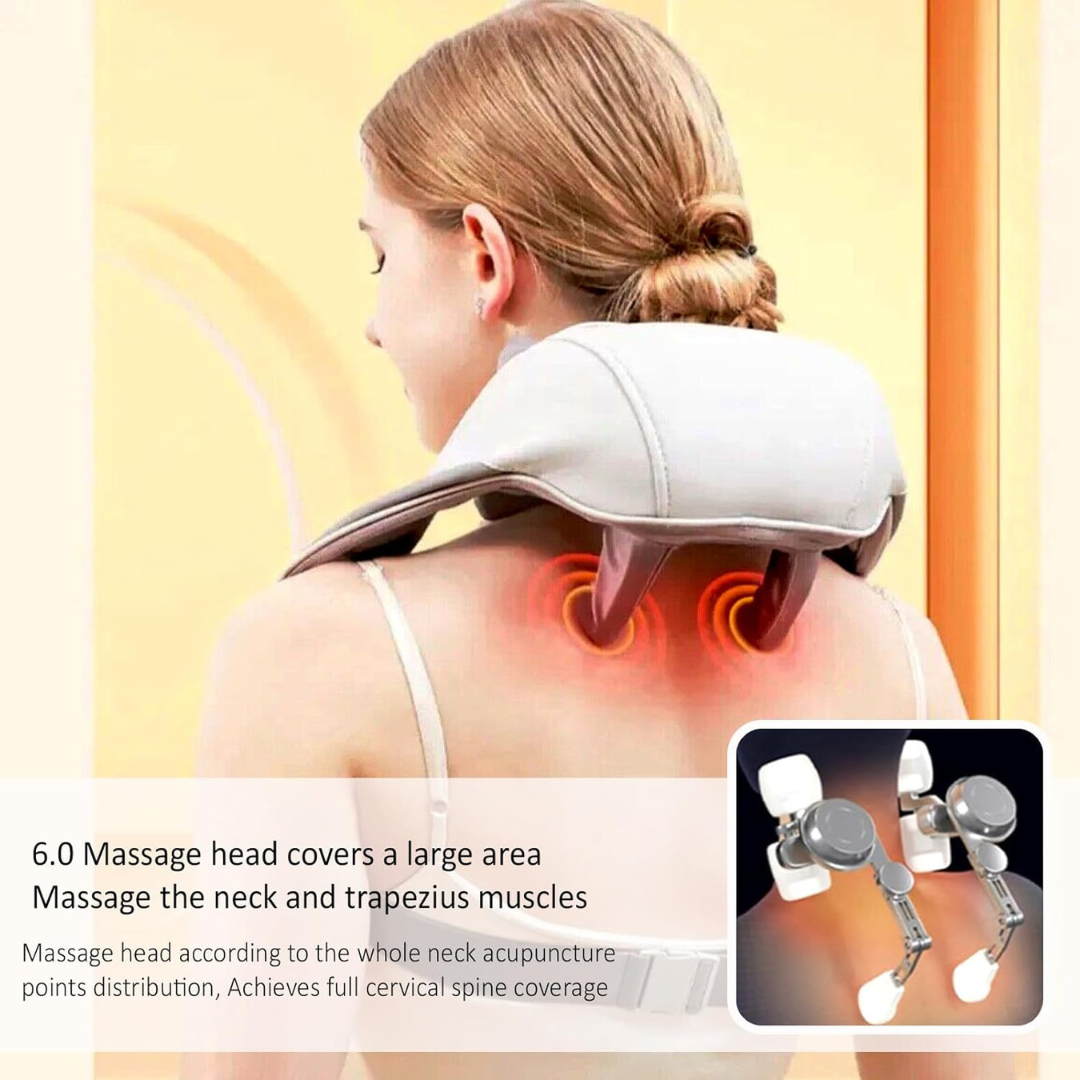 Deep Tissue Neck and Shoulder 3D Kneading Heat Massager.....
