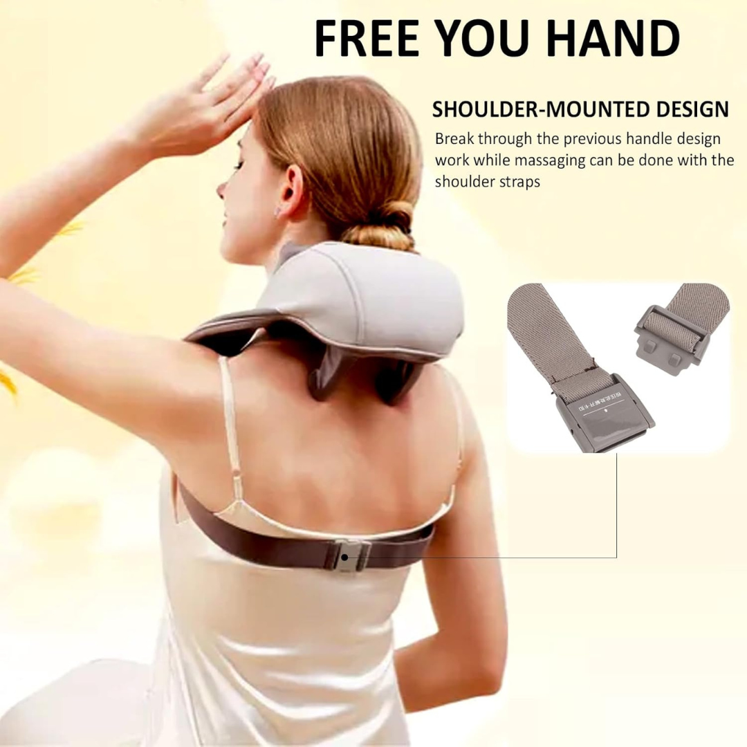 Deep Tissue Neck and Shoulder 3D Kneading Heat Massager...