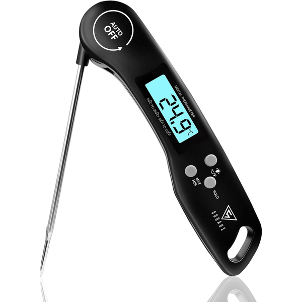 Digital Meat Thermometer | Instant Read Food Thermometer with Backlight LCD