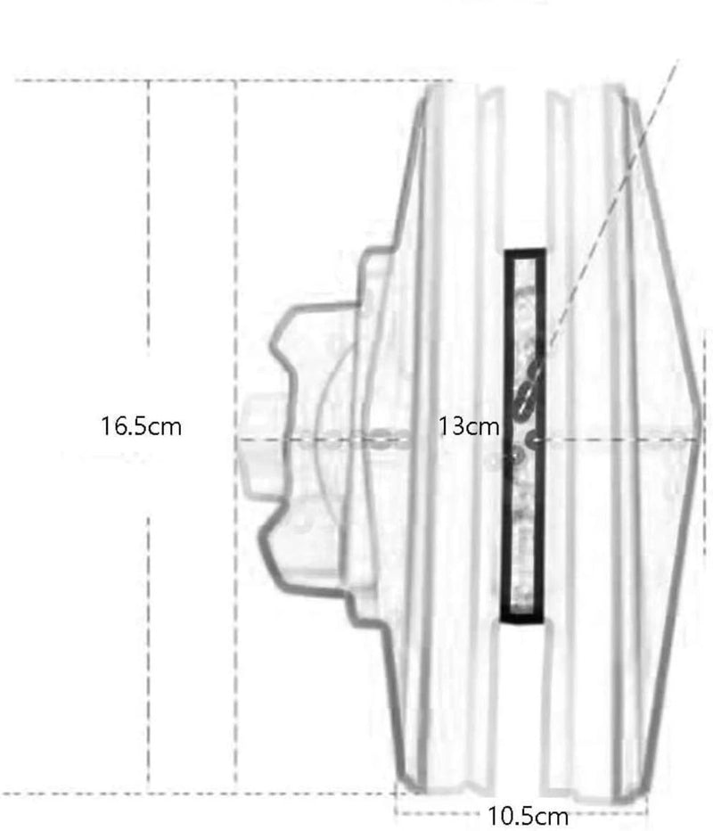 Double-Sided Glass Cleaner – Triangular Window Cleaning Tool