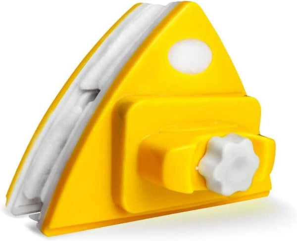 Double-Sided Glass Cleaner – Triangular Window Cleaning Tool