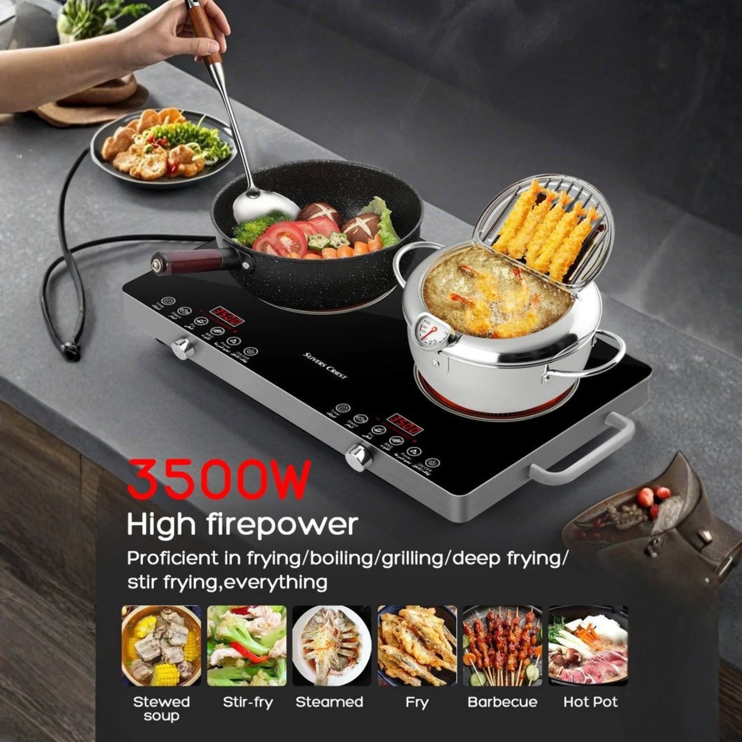 Double Infrared Cooker 2