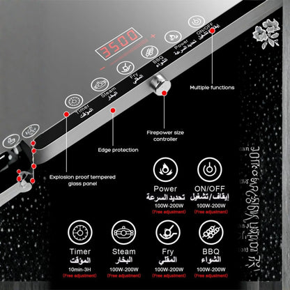 Double Infrared Cooker 3