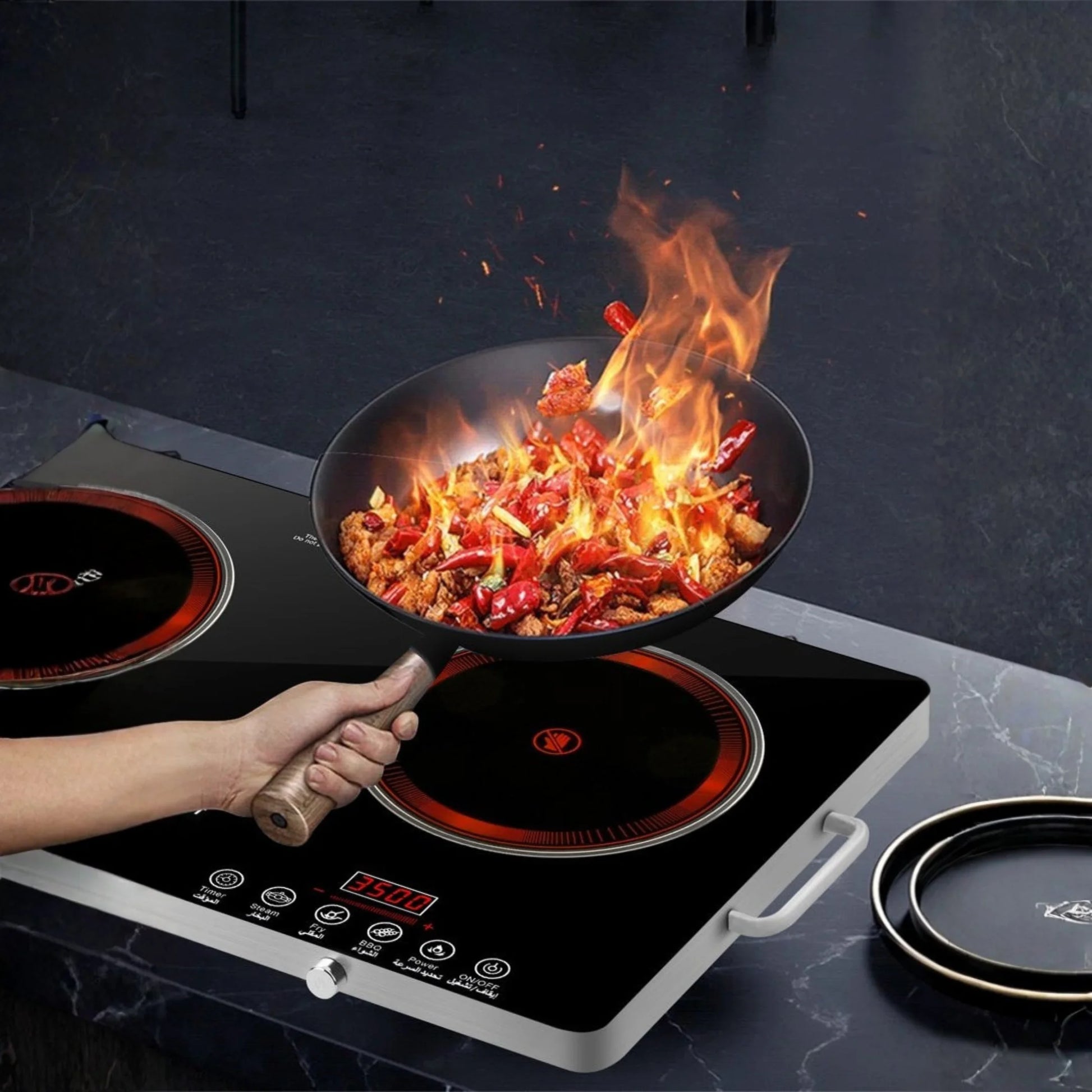 Double Infrared Cooker 4