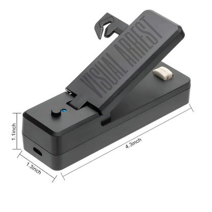 Dual-Function USB Rechargeable Mini Heat Sealer 7