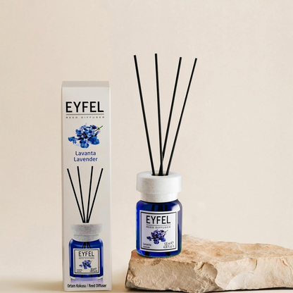 EYFEL Lavender Reed Diffuser Set 120ml Home Scenting System.