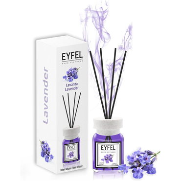 EYFEL Lavender Reed Diffuser Set 120ml Home Scenting System