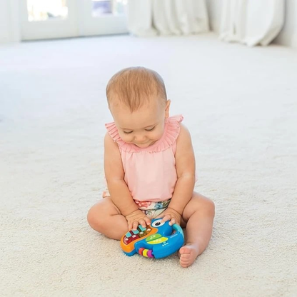 Early Learning Musical Toy with Flashing Lights & Animal Sounds | Music Mode, ON/OFF Button, Try Me Feature | For Ages 2+