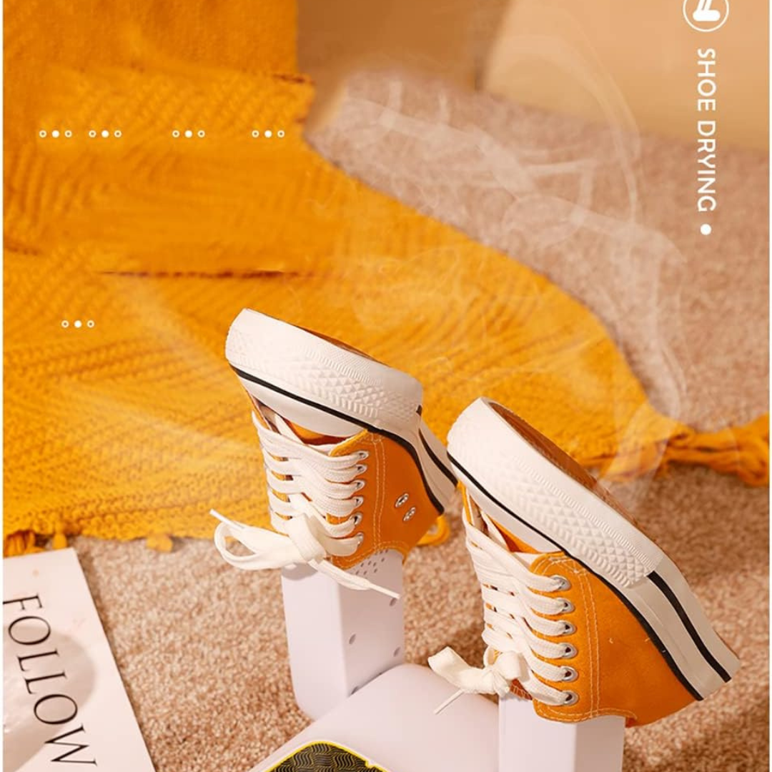 Electric Shoe Heat Dryer with Purple Light | Folding & Adjustable Shoe Boot Dryer | Quick Drying, Odor Elimination for Sweaty Shoes