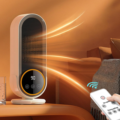 Electric Space Heater | 1200W Portable Indoor Heater with Remote