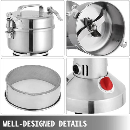 Electric Spice Grinder 1000W - Coffee & Grain Mill.