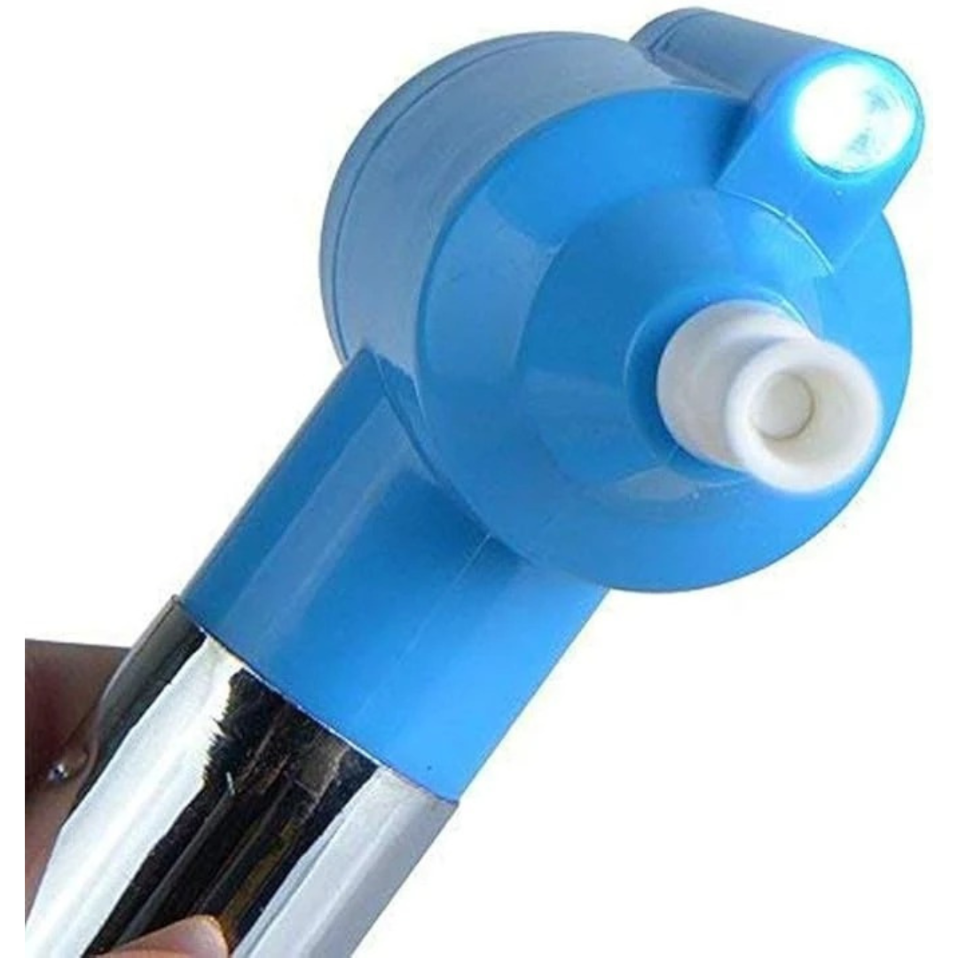 Electric Tooth Polisher Whitener & Stain Remover with LED Light Technology...