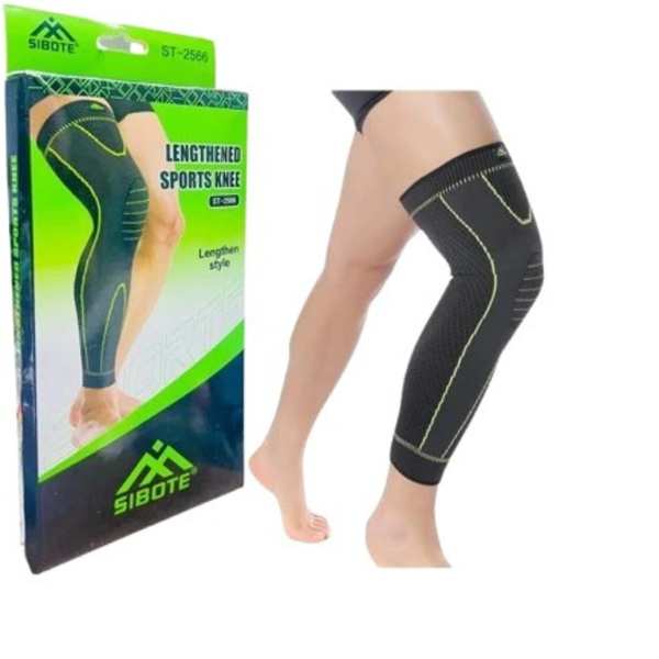 Extended Support Sport Knee Brace | Compression Sleeve for Injury Prevention, Athletic Performance & Recovery