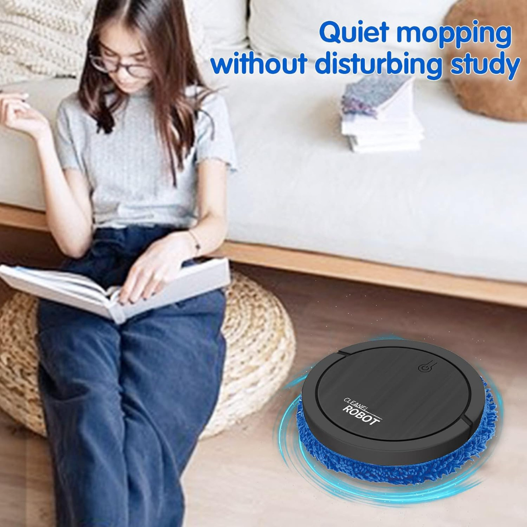 FLAKE CLEANOBOT Intelligent Sweeping Robot – Fully Automatic, Ultra Quiet Floor Cleaner with Obstacle Detection & Large Dust Collection