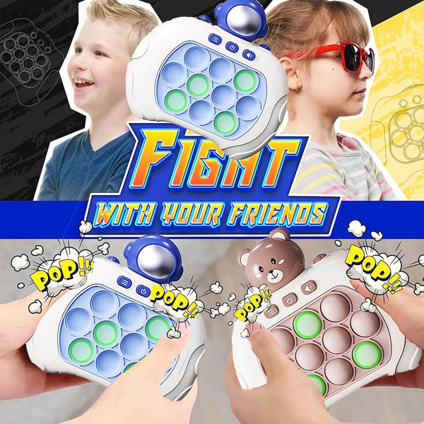 Fast Push Bubble Game, Pop Quick Push Pop Light Up Game
