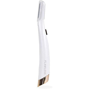 Finishing Touch Flawless Dermaplane Glo Lighted Facial Exfoliator and Hair Remover with 6 Replacement Heads