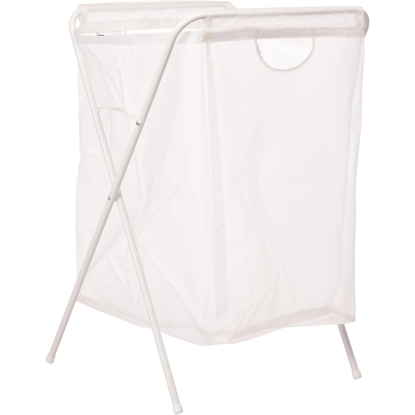 Foldable Mesh Laundry Basket With Reinforced Handles Large Capacity