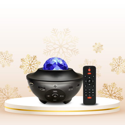 Galaxy Starry Projector Light & Bluetooth Speaker – Aurora Night Light for UAE Homes