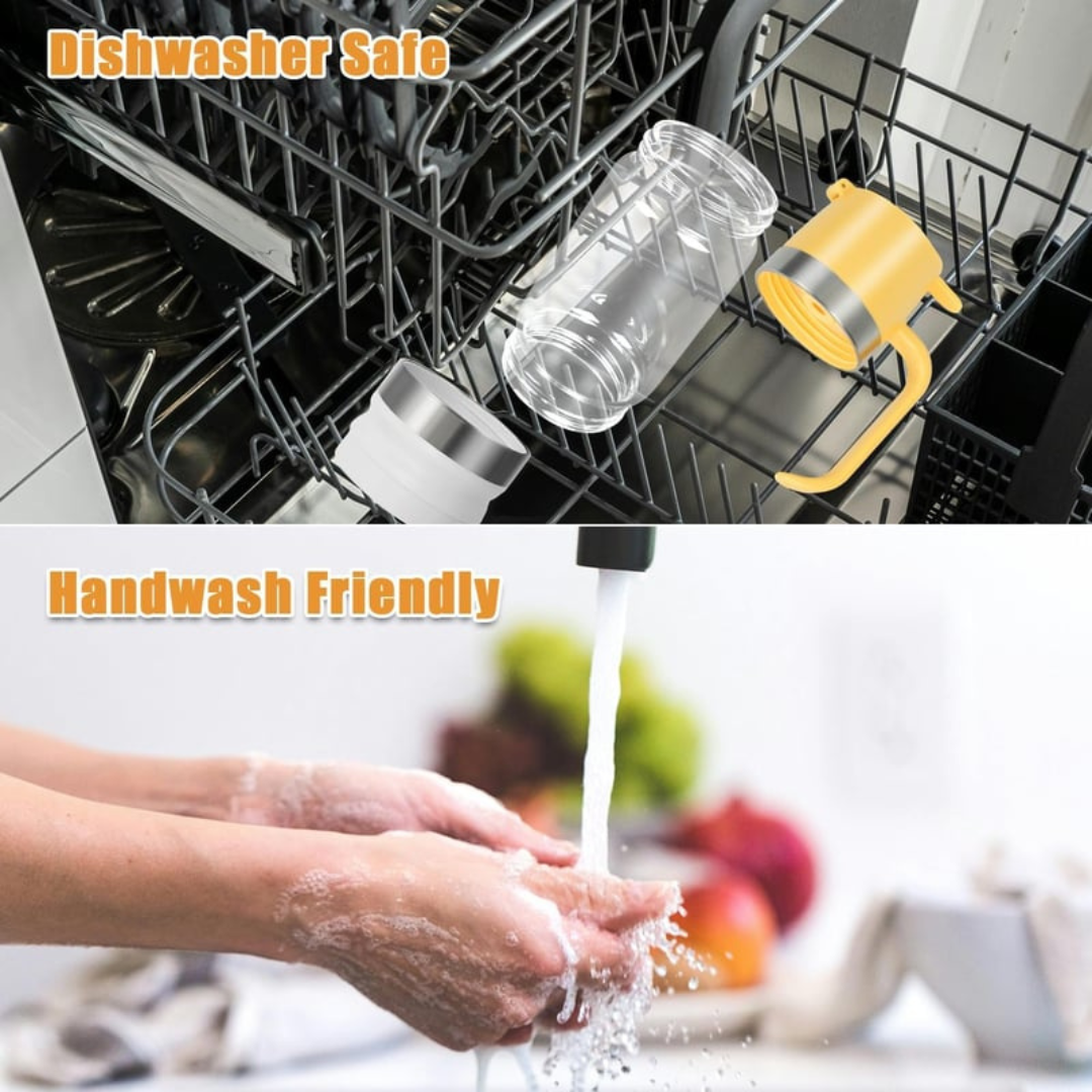 Glass Honey Dispenser with Storage Base No-Drip Kitchen Accessory...