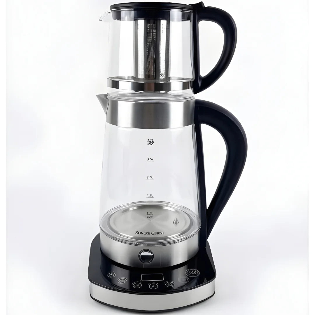 Glass Tea Maker Dual Capacity 2