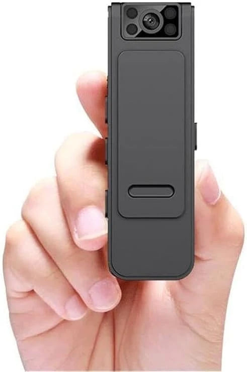 HD 1080p Body Camera – Night Vision, WiFi & Portable Security Cam