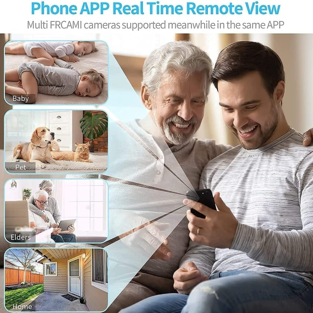 HD 1080p Mini Surveillance Camera with Mobile App Integration....1