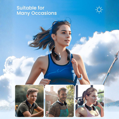 Hanging Neck Fan – X9 Arctic Breeze, Portable USB Rechargeable Fan......
