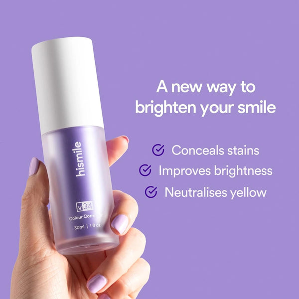 Hismile VE Colour Corrector Serum – Teeth Brightening & Stain Neutralizer
