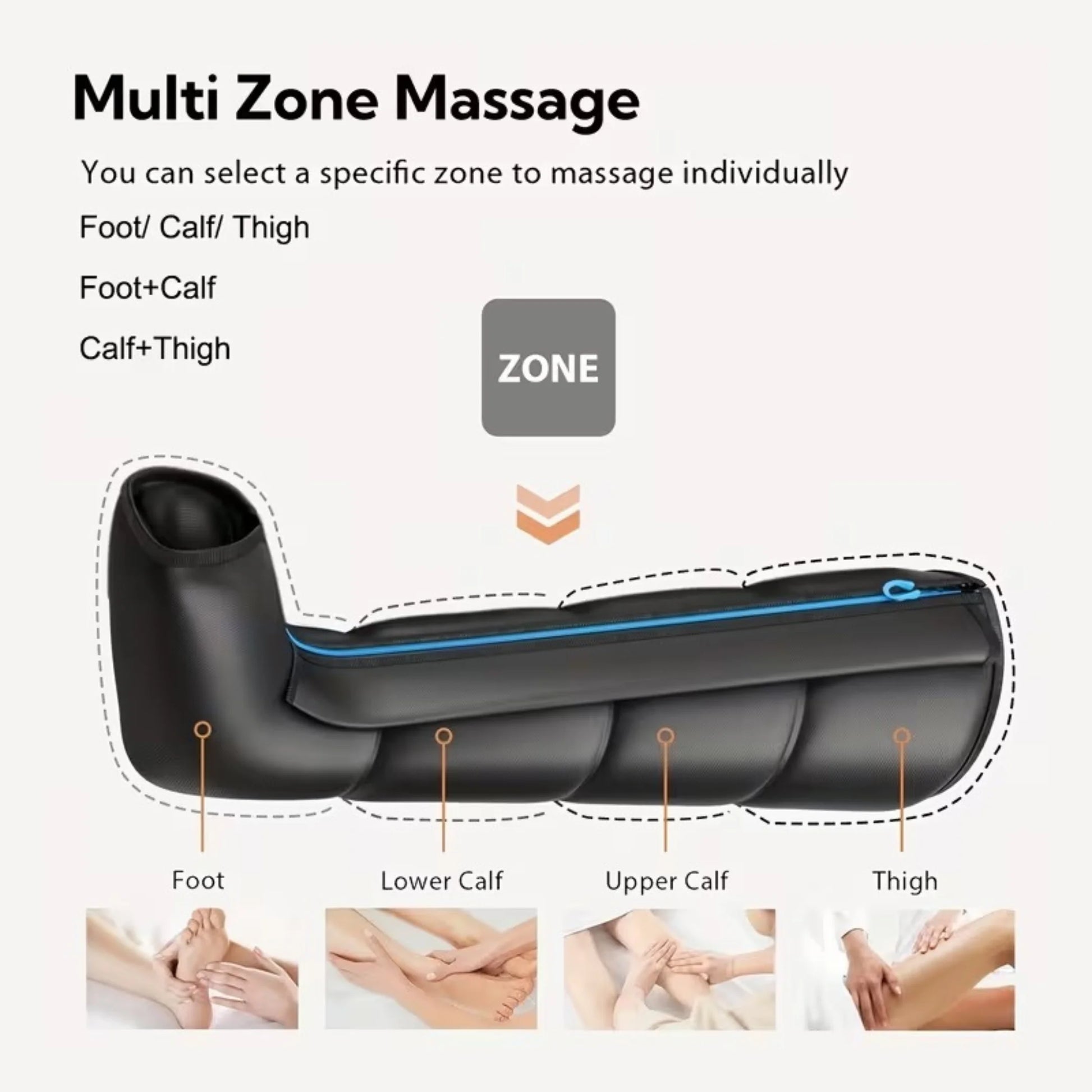 Inflatable Airbag Leg Massager 1