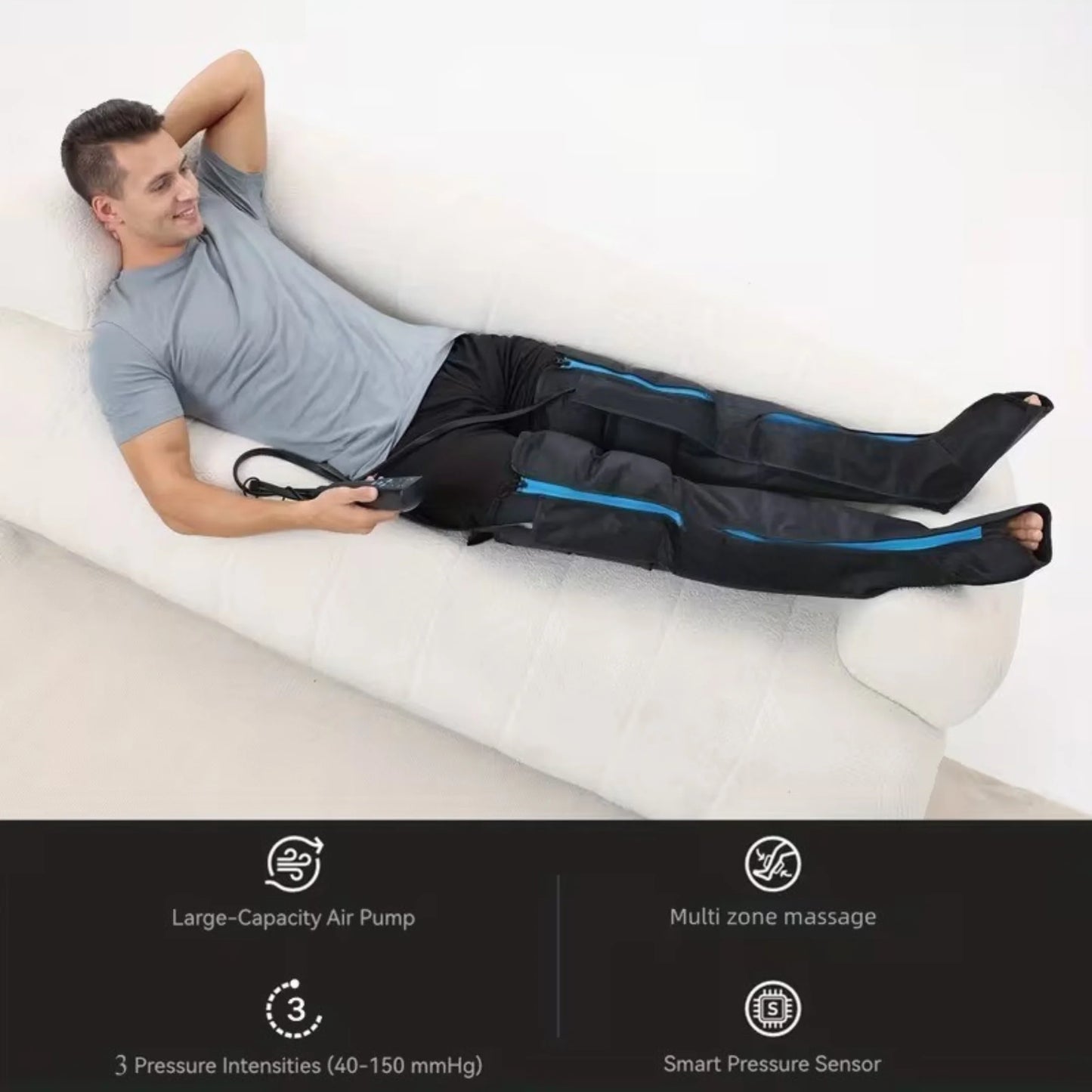 Inflatable Airbag Leg Massager 4