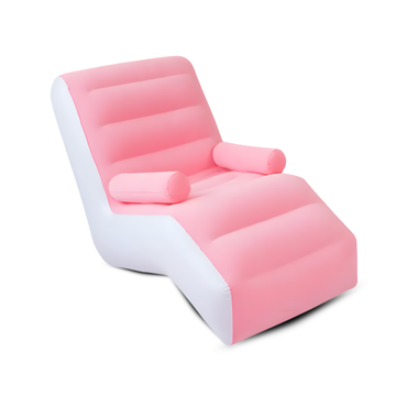 Inflatable Sofa Couch, Foldable Air Lounge Chair, Indoor/Outdoor......