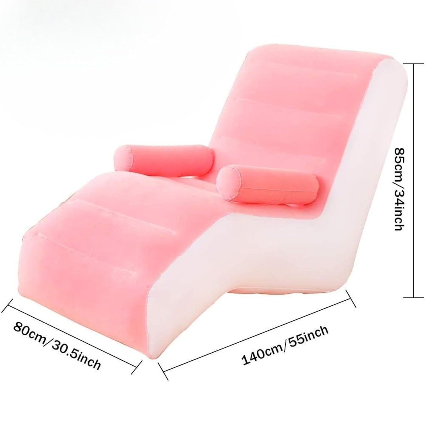 Inflatable Sofa Couch, Foldable Air Lounge Chair, Indoor/Outdoor2
