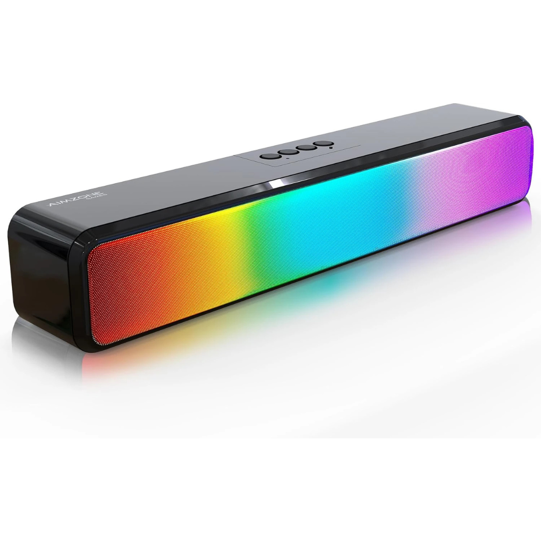 JEGANG B-713 Bluetooth 5.0 Speaker – Portable LED Wireless Audio