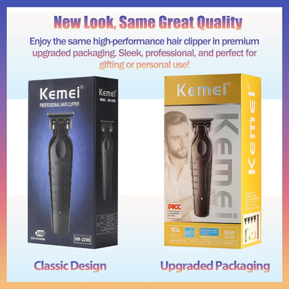 Kemei 2299 Professional Cordless Zero Gapped Hair Trimmer and Grooming Kit......