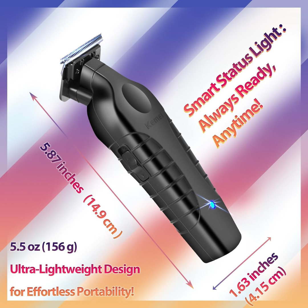 Kemei 2299 Professional Cordless Zero Gapped Hair Trimmer and Grooming Kit.....