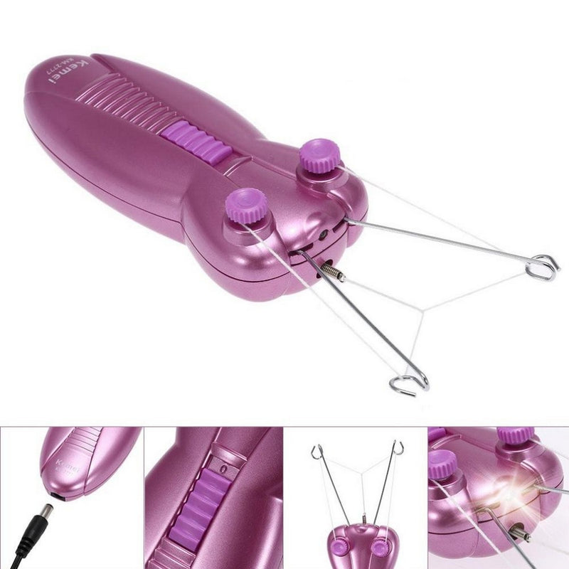 Kemei Hair Remover – Electric Threading Device for Face & Body

