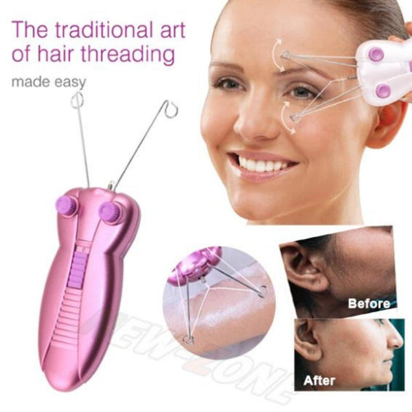 Kemei Hair Remover Electric Threading Device for Face & Body